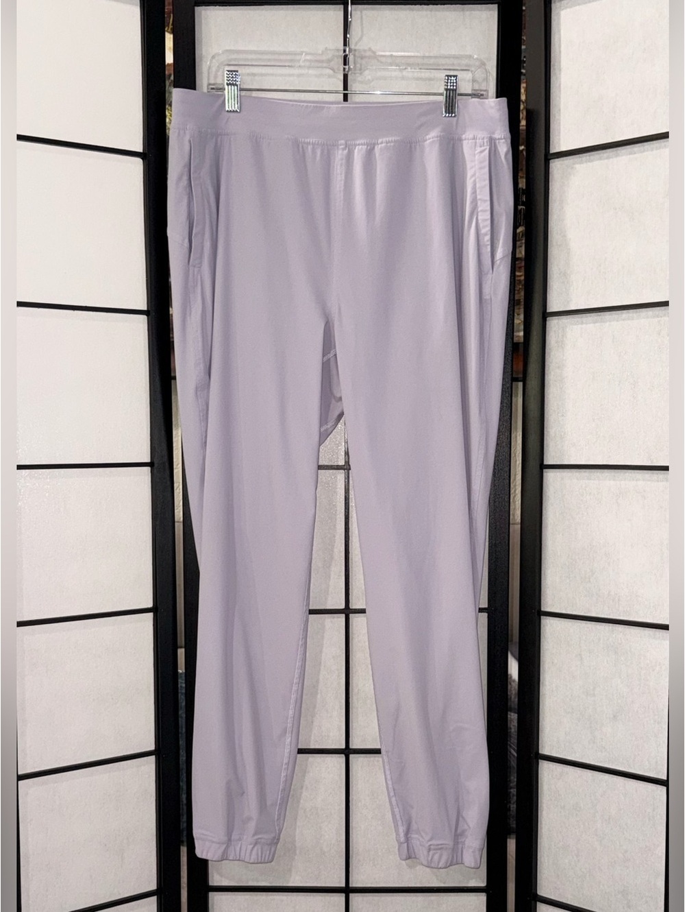 Lululemon License to Train Violet Verbena High-Rise Jogger Pants Size 12